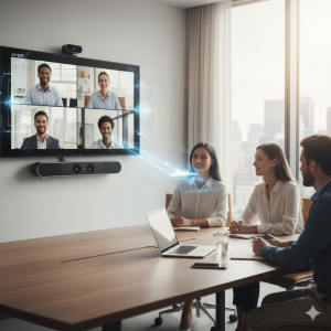 Insightful Aver Camera the future of hybrid meetings introducing smart speaker tracking technology webshop vc conf